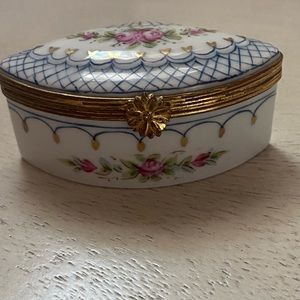 limoges france porcelain box